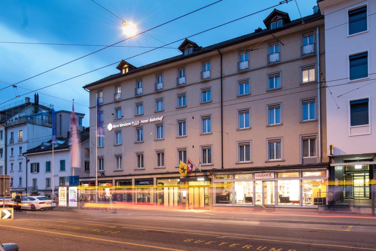 Best Western Plus Hotel Bahnhof Schaffhausen Bagian luar foto